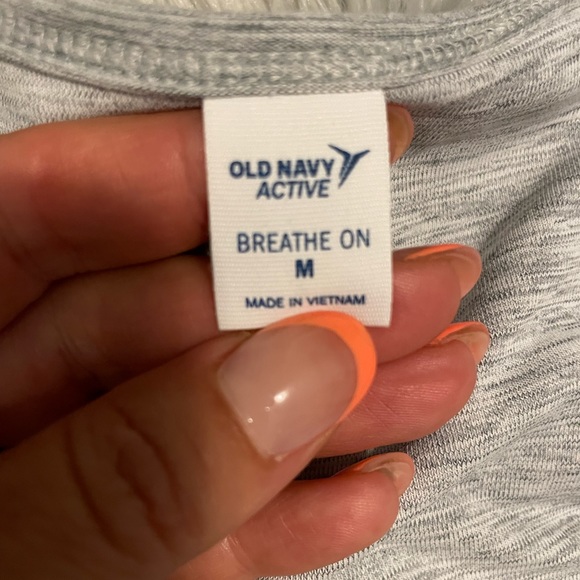 Old Navy Breathe ON romper in grey. - Picture 6 of 6